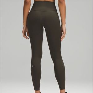 Lululemon Base Pave Highrise Tight 25” Dark Olive